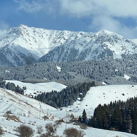 Hotel Gorny Dom Les I Gory Karakol Esterno foto