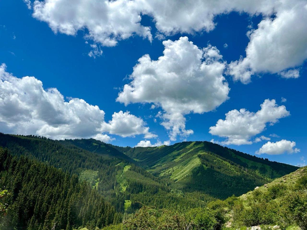 Hotel Gorny Dom Les I Gory Karakol Esterno foto